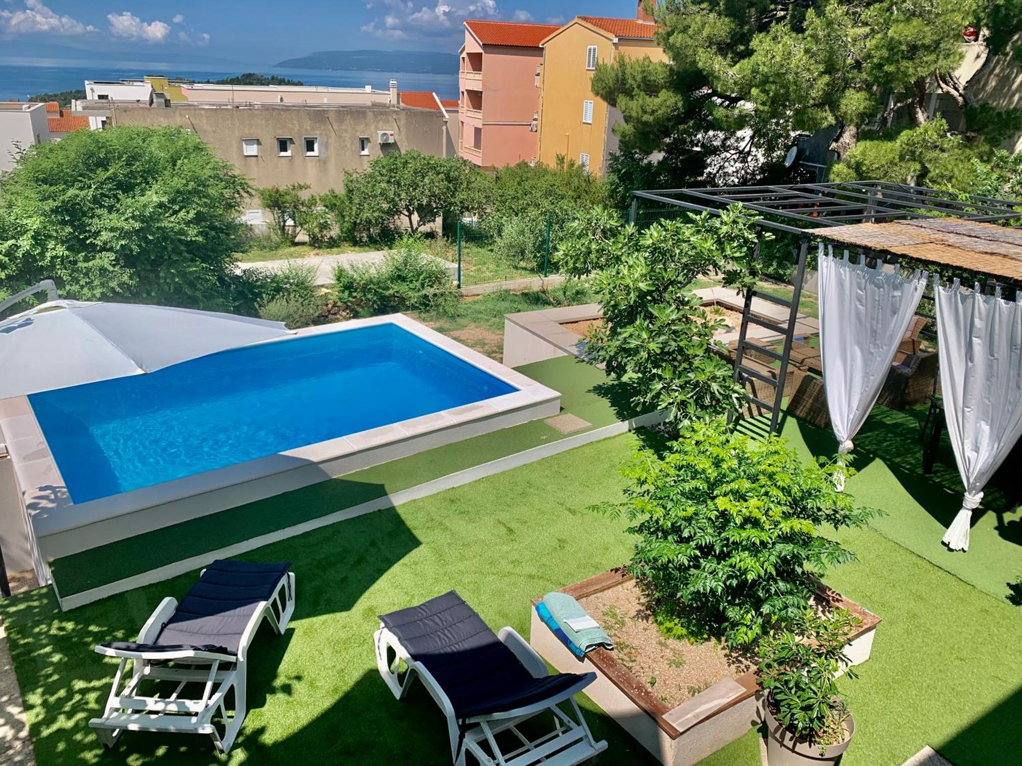 Summer Apartment 4 Макарска Экстерьер фото